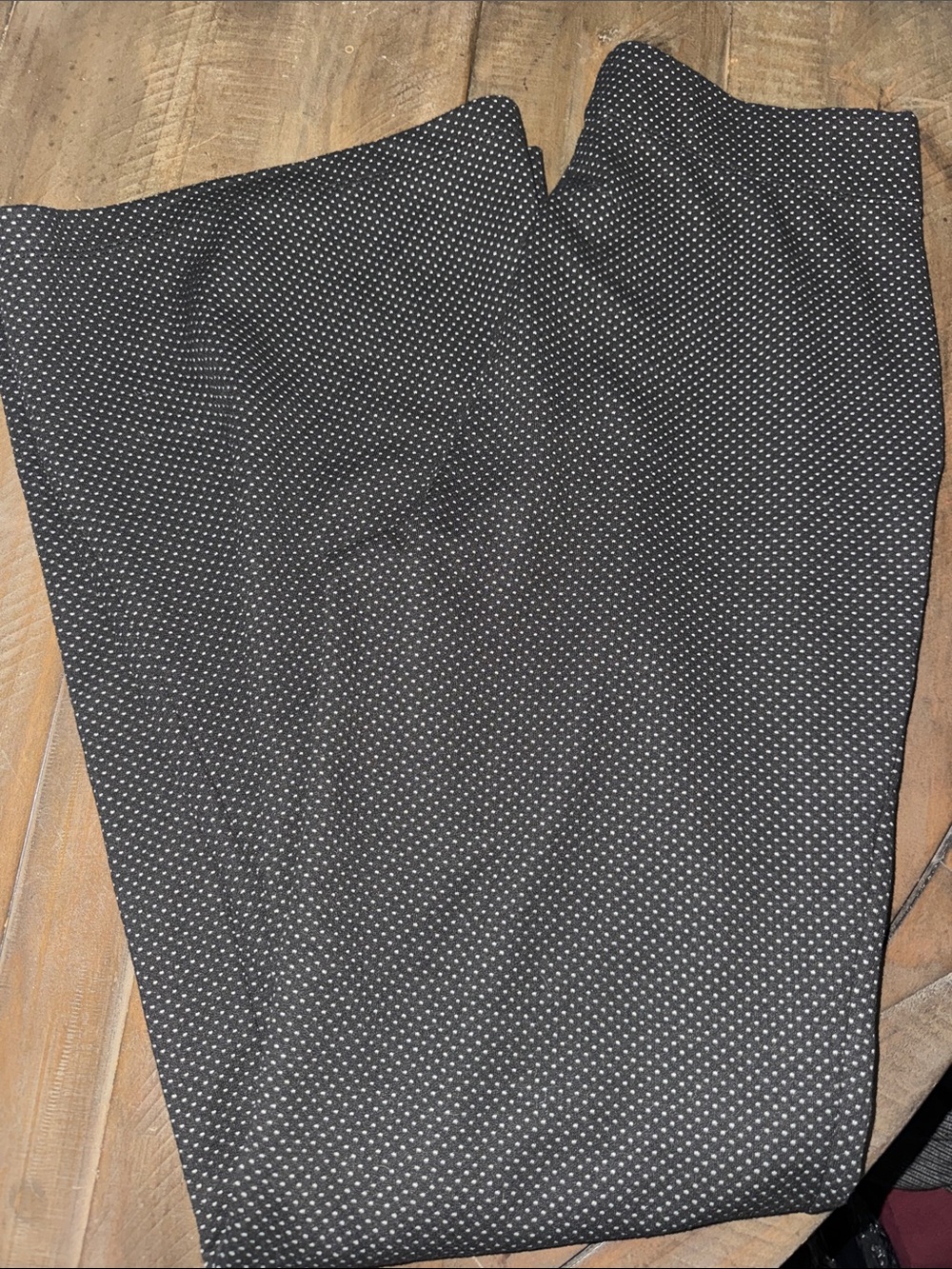 Mac Studio Black Pin Dot pants